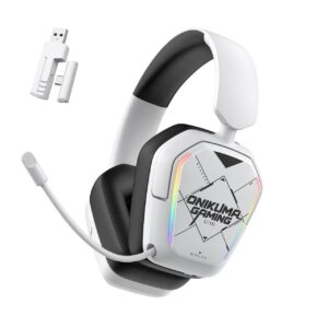ONIKUMA GT883 Quad-Mode Wireless Bluetooth Earphone GT883(Black White)